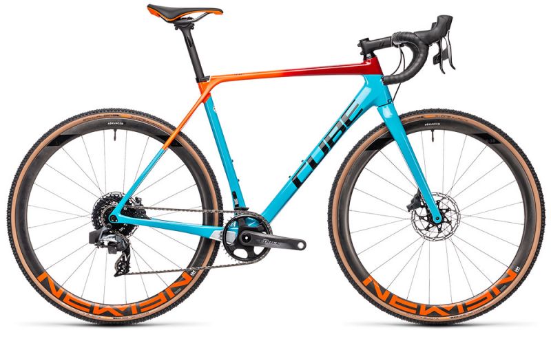 Cube Cross Race C62 SLT blue´n´redfading