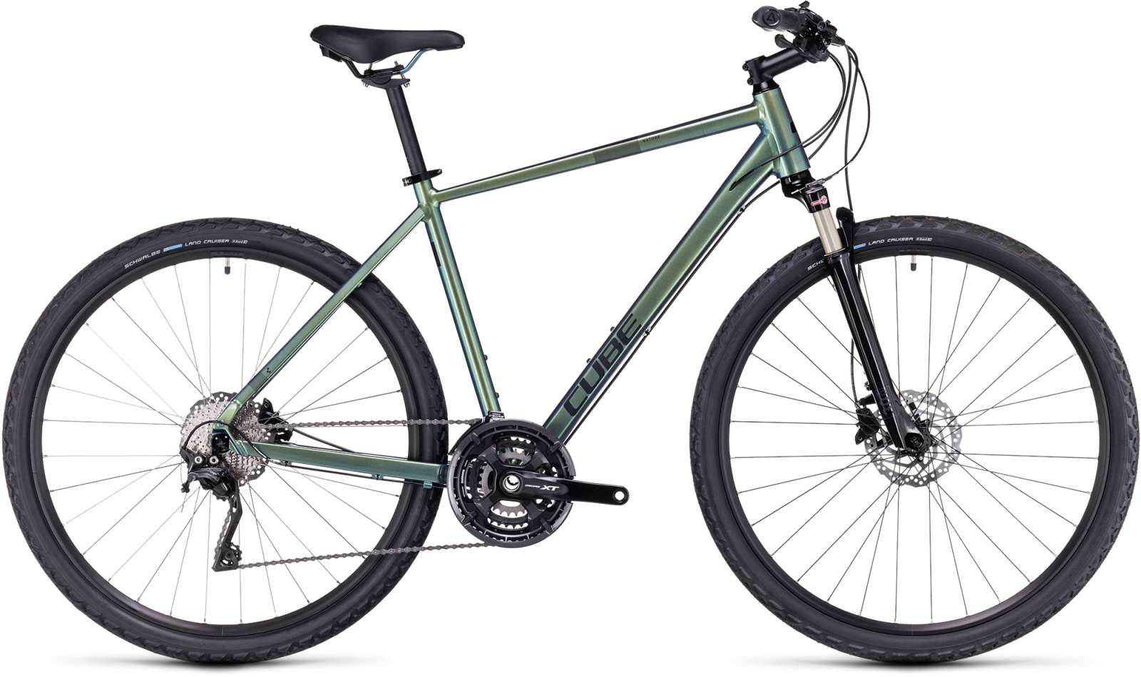 Cube Nature EXC verde´n´black