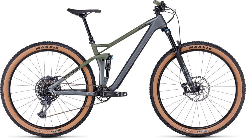 Cube Stereo ONE22 HPC TM 29 flashgrey´n´oliveCube Stereo ONE22 HPC TM 29 flashgrey´n´olive